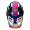 Kask cross FOX V2 KRESA MULTI biały granatowy czerwony różowy zielony fluo
