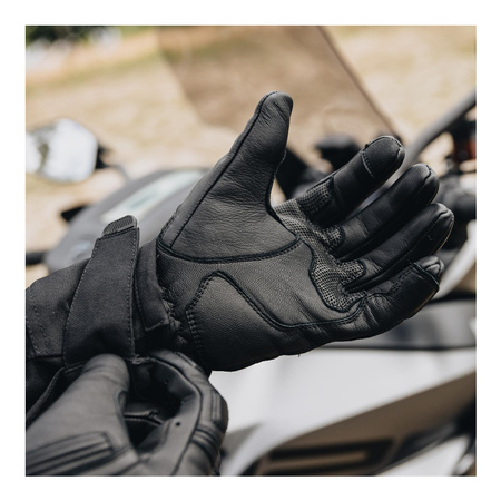 Rękawice szosowo-turystyczne OZONE TOURING II BLACK czarny