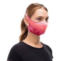 Maseczka BUFF FILTER MASK KEREN FLASH PINK
