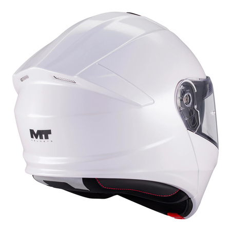 Kask szczękowy MT GENESIS R SV PURE A0 GLOSS biały