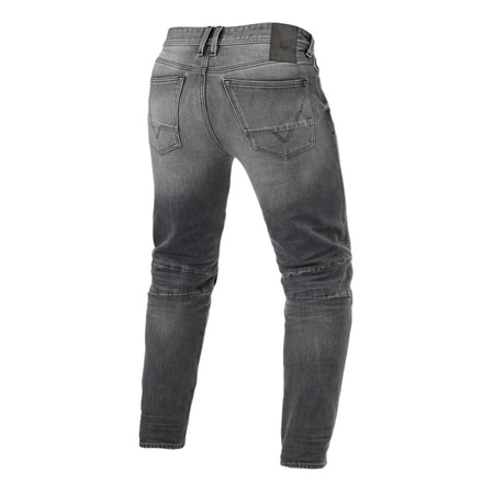 Jeansy motocyklowe REVIT MOTO 2 MEDIUM GREY USED szary