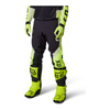 Spodnie cross FOX FLEXAIR EFEKT FLUO YELLOW czarny żółty fluo