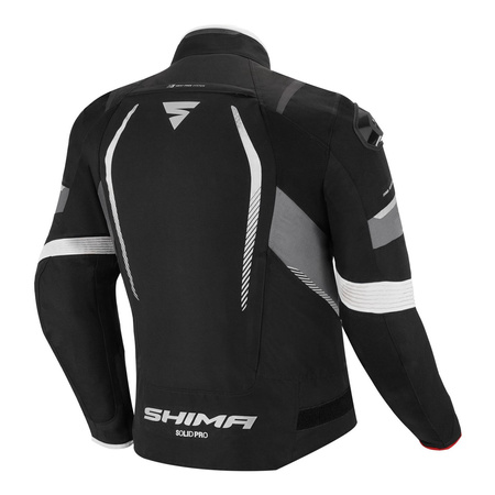 Kurtka tekstylna SHIMA SOLID PRO BLACK czarny