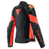 Kurtka skórzana damska DAINESE RACING 4 LADY BLACK/FLUO RED czarny czerwony fluo