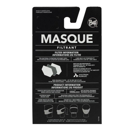 Maseczka BUFF FILTER MASK KEREN BLUE