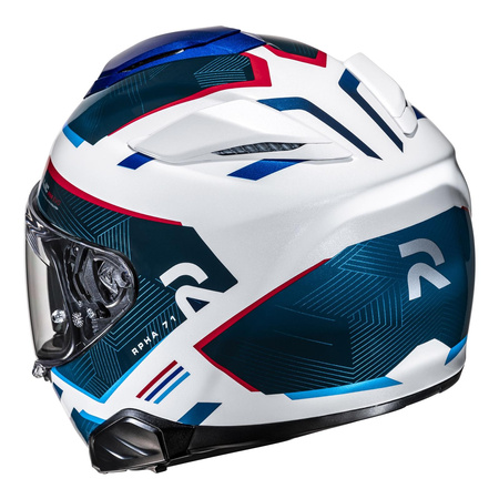 Kask integralny HJC RPHA 71 ELLON WHITE/BLUE biały niebieski