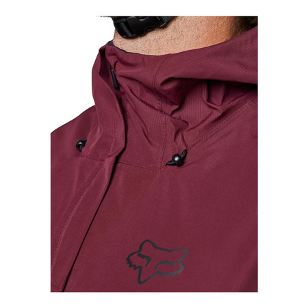 Kurtka rowerowa FOX RANGER 2.5L WATER DARK MAROON bordowy