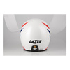 Kask otwarty LAZER CONGA WINGS WHITE biały czerwony granatowy niebieski czarny
