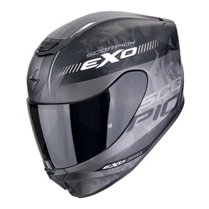 Kask integralny SCORPION EXO-391 AVA MATT BLACK/SILVER czarny srebrny