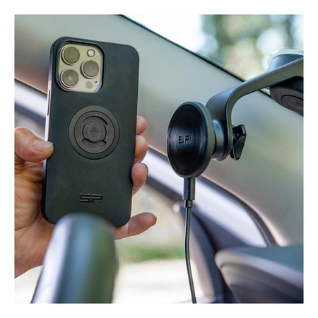Uchwyt do mocowania SP CONNECT SUCTION MOUNT SPC+ NA SZYBĘ Z ŁADOWARKĄ BLACK czarny