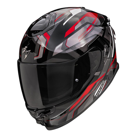 Kask integralny SCORPION EXO-GT SP AIR AUGUSTA BLACK/GREY/RED czarny szary czerwony