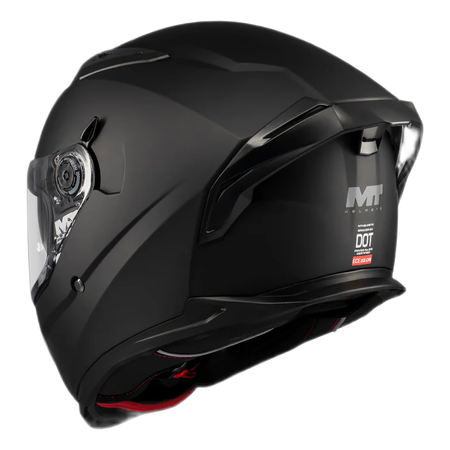 Kask integralny MT BRAKER SV PURE MATT BLACK czarny mat