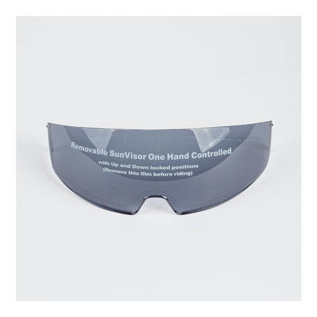 Blenda przeciwsłoneczna do kasku OZONE OZ-INVISOR-STORM STORM SMOKE czarny