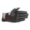 Rękawice miejskie ALPINESTARS CHROME ASH GREY/BLACK/BRIGHT RED szary czerwony fluo