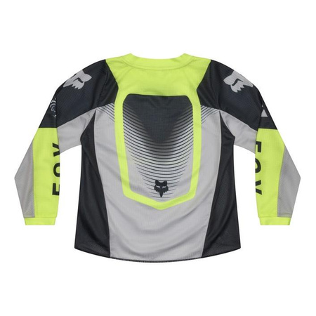 Bluza cross dziecięca FOX JUNIOR 180 COLLECT GREY/YELLOW szary żółty