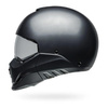 Kask szczękowy BELL BROOZER SOLID SATIN STARSHIP GREY szary