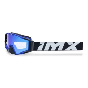 Gogle motocyklowe IMX SAND BLUE MATT/BLACK SZYBA BLUE IRIDIUM + CLEAR niebieski czarny