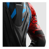 Kurtka skórzana REBELHORN INFERNO BLACK/BLUE/WHITE/RED czarny niebieski biały czerwony