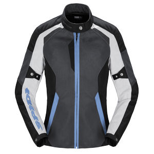 Kurtka tekstylna damska SPIDI TEK NET LADY GRAY/WHITE/PROVENCE szary biały niebieski