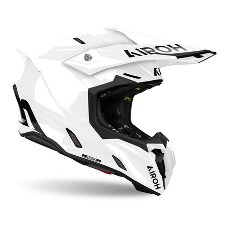 Kask cross AIROH TWIST 3 COLOR WHITE GLOSS biały