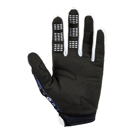 Rękawice cross FOX 180 NUKLR DEEP COBALT granatowy czarny biały
