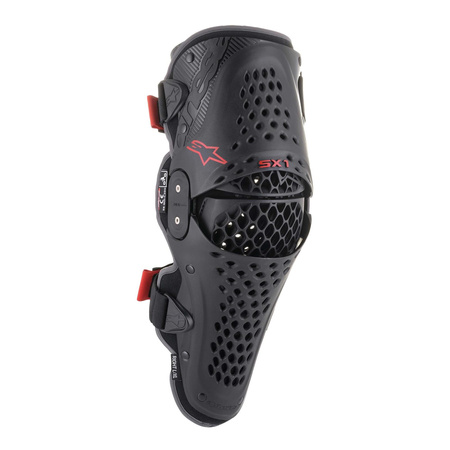 Ochraniacz kolan ALPINESTARS SX-1 V2 BLACK/RED czarny czerwony