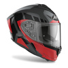 Kask integralny AIROH SPARK RISE RED GLOSS szary czerwony czarny