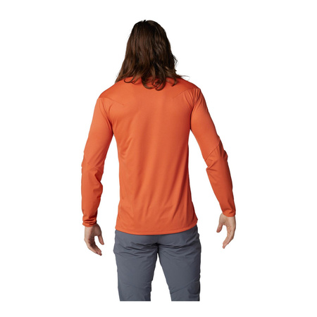 Koszulka rowerowa FOX FLEXAIR PRO Z DŁUGIM RĘKAWEM ATOMIC ORANGE pomarańczowy