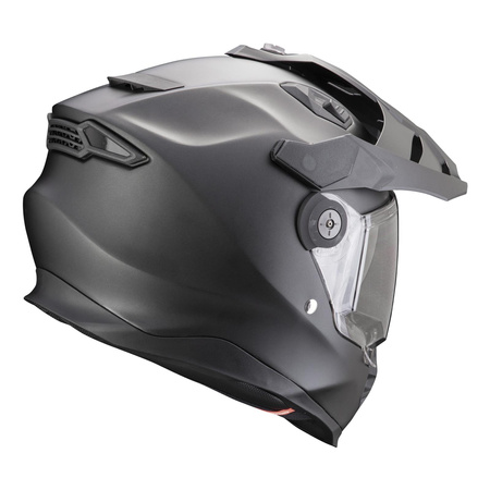 Kask integralny SCORPION ADF-9000 AIR SOLID MATT PEARL BLACK czarny mat