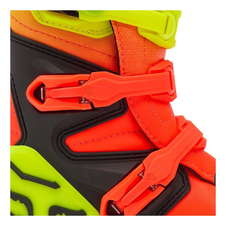 Buty cross dziecięce FOX JUNIOR COMP ORANGE/YELLOW pomarańczowy żółty