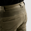 Jeansy motocyklowe OZONE FASTER TAPERED FIT OLIVE zielony