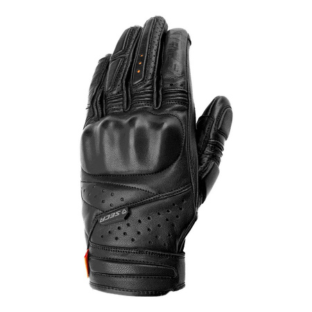 Rękawice miejskie SECA GHOST D3O BLACK czarny