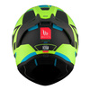 Kask integralny MT STINGER 2 ZIVZE MATT BLACK/FLUO czarny żółty fluo niebieski
