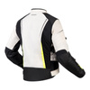 Kurtka tekstylna damska OZONE FLOW LADY BLACK/GREY/FLUO YELLOW czarny szary żółty fluo