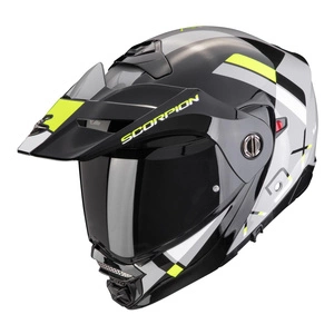 Kask szczękowy SCORPION ADX-2 GALANE GREY/BLACK/NEON YELLOW szary czarny żółty fluo