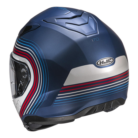 Kask integralny HJC I70 SURF BLUE/WHITE niebieski biały czerwony