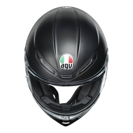 Kask integralny AGV K6 BLACK MATT czarny mat