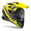 Kask integralny AIROH COMMANDER 2 MAVICK YELLOW MATT żółty szary czarny