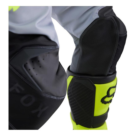 Spodnie cross FOX 180 FLOW BLACK/YELLOW czarny żółty