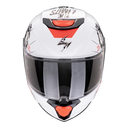 Kask integralny SCORPION EXO-JNR BOUM WHITE/BLACK biały czarny