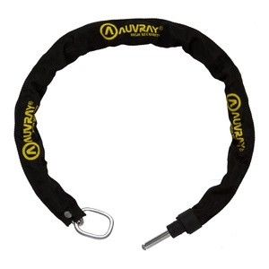 Łańcuch AUVRAY MEGALOCK LASSO 90cm x 5,5mm czarny żółty