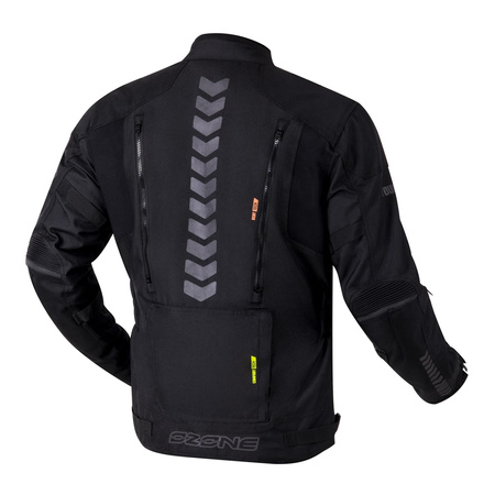 Kurtka tekstylna OZONE TOUR II BLACK czarny