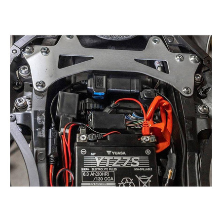 Adapter QUAD LOCK wodoodporny 12V - USB czarny