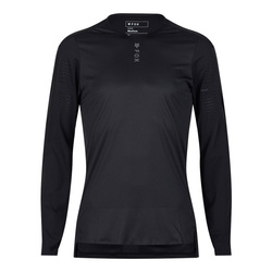Koszulka rowerowa FOX FLEXAIR PRO Z DŁUGIM RĘKAWEM BLACK czarny