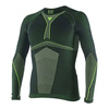 Koszulka termoaktywna DAINESE D-CORE DRY TEE LS BLACK/YELLOW FLUO czarny żółty fluo