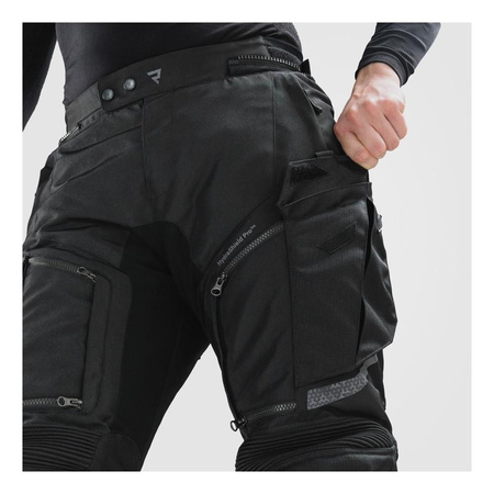 Spodnie tekstylne REBELHORN CUBBY V BLACK czarny