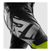 Spodnie skórzane REBELHORN INFERNO BLACK/WHITE/FLUO YELLOW czarny biały żółty fluo