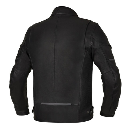 Kurtka skórzana SECA DARKSIDE TFL BLACK czarny