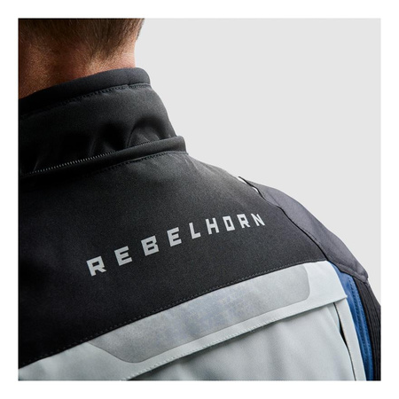 Kurtka tekstylna REBELHORN CUBBY V BLUE/GREY/RED niebieski szary czerwony czarny