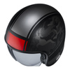 Kask otwarty HJC V30 ALPI BLACK/RED czarny szary czerwony
